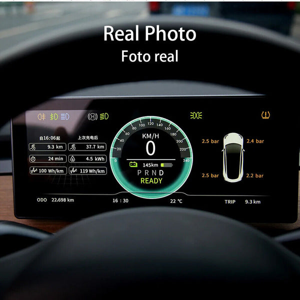 Digital HUD for Tesla Model 3 Performance On-board Computer LCD Display Speed