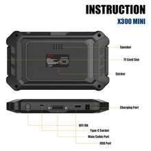 Load image into Gallery viewer, OBDSTAR X300 MINI for Chrysler/DODGE/JEEP Pin Code Reading/Cluster Calibrate