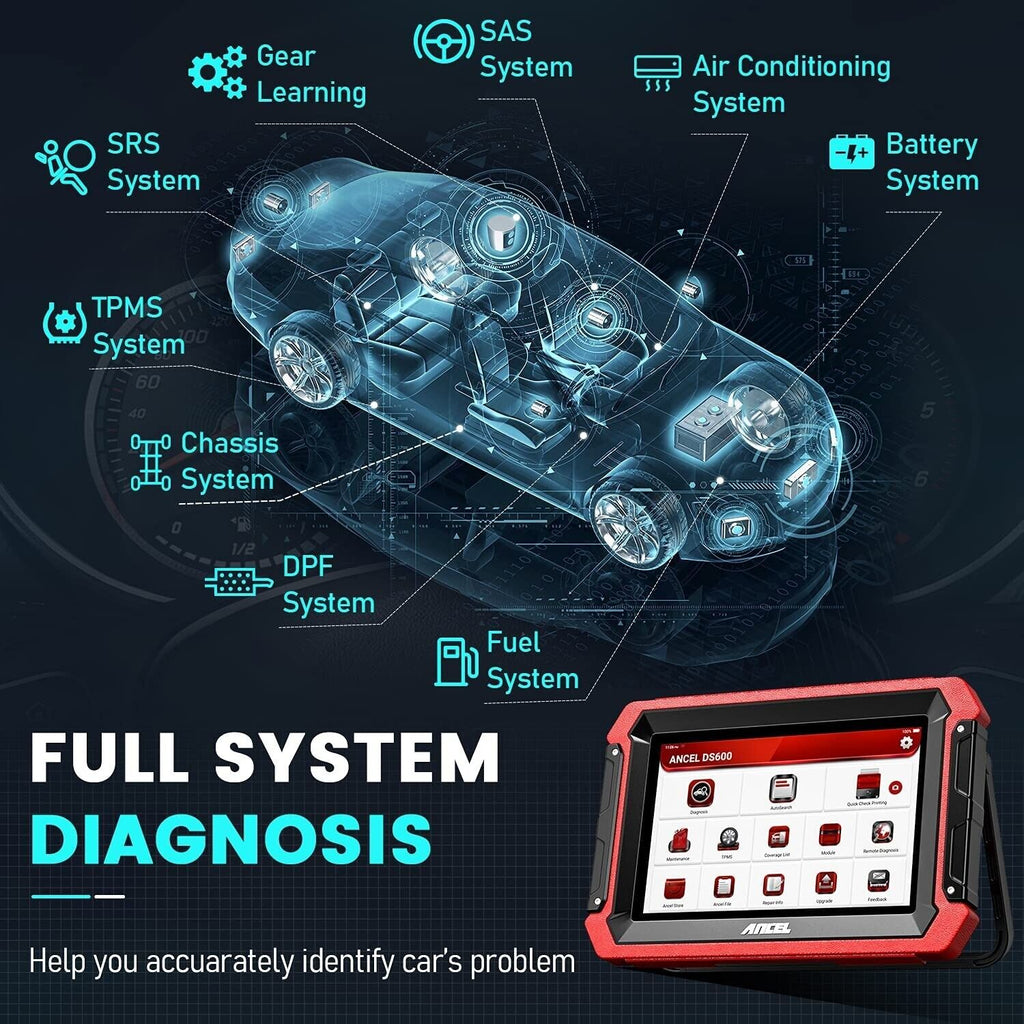 ANCEL DS700 OBD2 Professional Diagnostic Tools - Auto Lines Australia