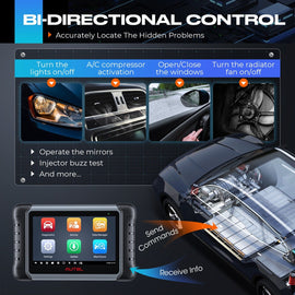 Autel MaxiPRO MP808S MP808 S Bi-Directional OBD2 Scanner ECU Coding Upgrade of  DS808 - Auto Lines Australia