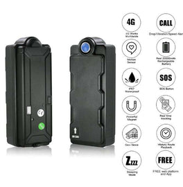 4G / 5G Magnet GPS TRACKER 5000mAh Waterproof IPX7 Anti-Theft Vehicle Car Truck