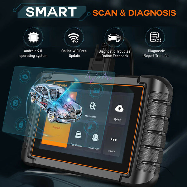 FOXWELL NT809 OBD2 Scanner Automotivo Car Diagnostic Tool All System Code Reader