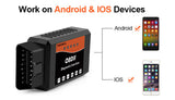 FOXWELL WiFi OBD2 Scan Tool For iPhone/Android Car OBDII Engine Data Code Reader