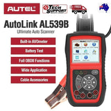 AUTEL AL539B OBD2 Car Fault Code Reader Scanner & Battery Test Diagnostic Tool