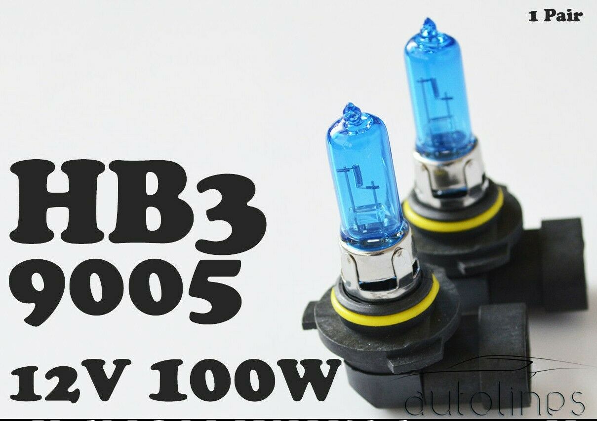 HB3 9005 12V 100W Xenon White 6000K Light Car Headlight Lamp Globes Bulb LED HID Secondary image