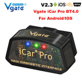 Vgate iCar Pro elm327 V2.3 OBD 2OBD2 Car diagnostic Scanner WIFI Bluetooth