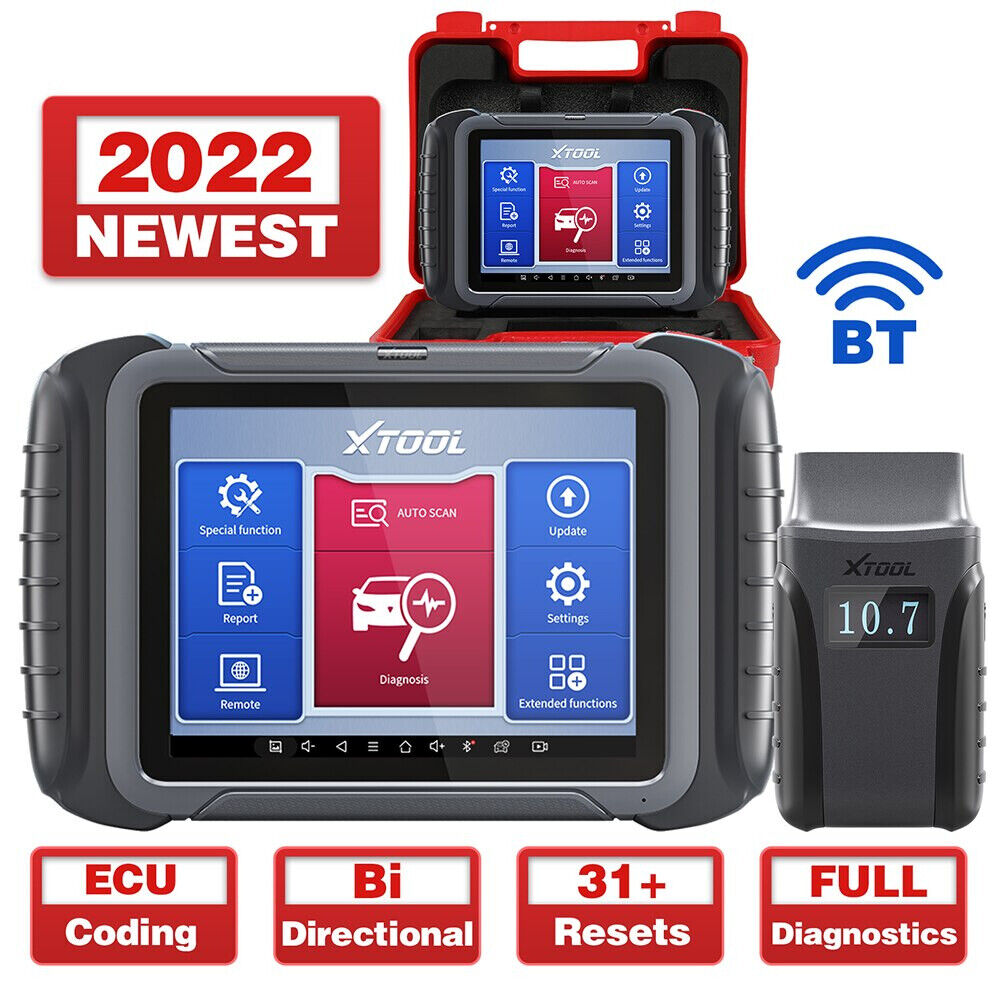 XTOOL D8 BT 2022 Newest Automotive OE All Systems Diagnostic Scanner ECU Coding - Auto Lines Australia