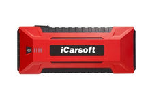 Load image into Gallery viewer, iCarsoft JS V30 12V Jump Starter 3000A Power Bank LED Light USB-C Fast Charge
