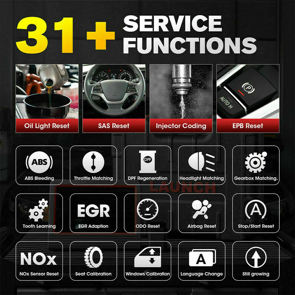LAUNCH X431 PROS V 4 Bidirectional Scan Tool OBD2 Full System ECU Coding Scanner - Auto Lines Australia