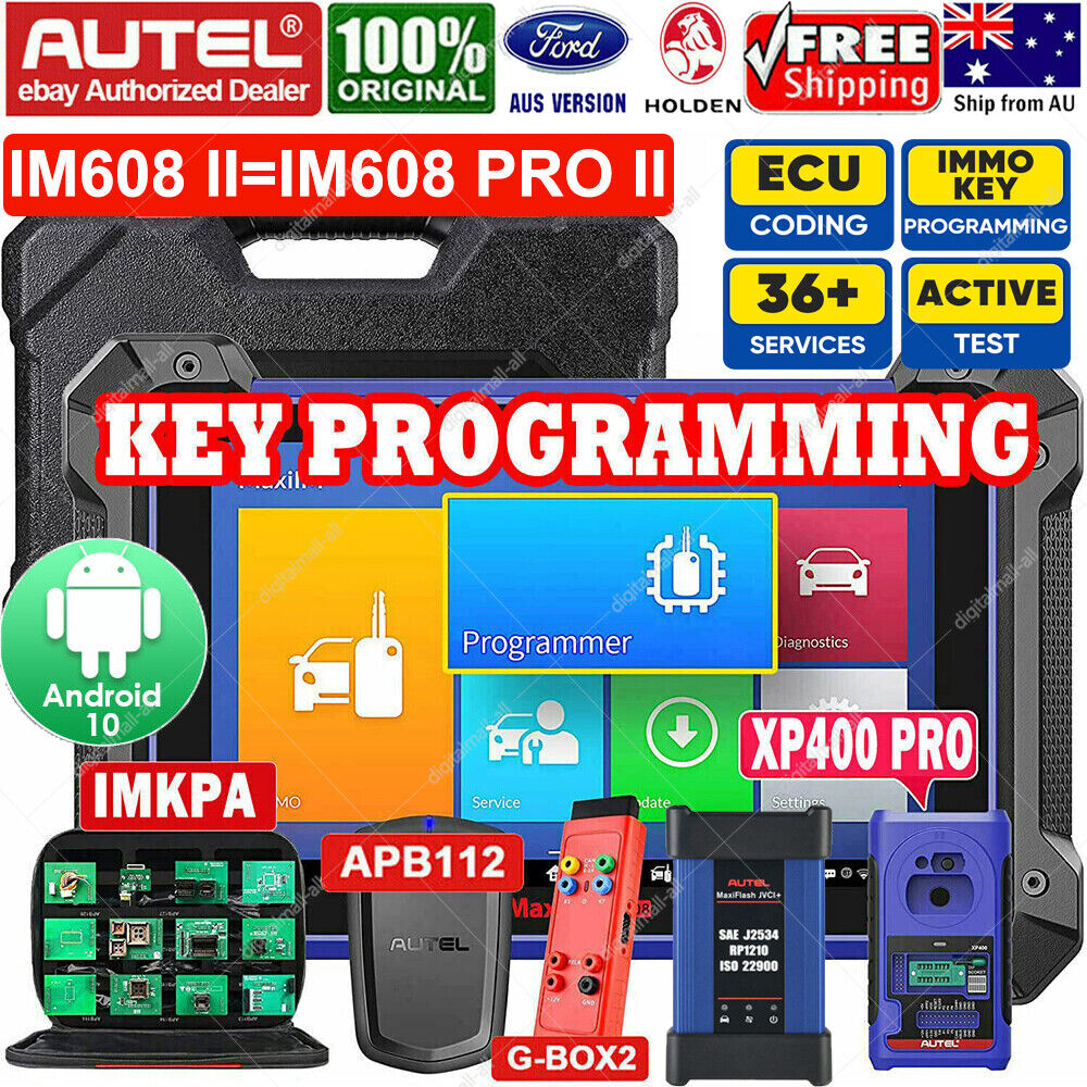 Autel MaxiIM IM608 II Key Programming IMMO Diagnostic Tool &APB112 +GBOX2+IMKPA Secondary image