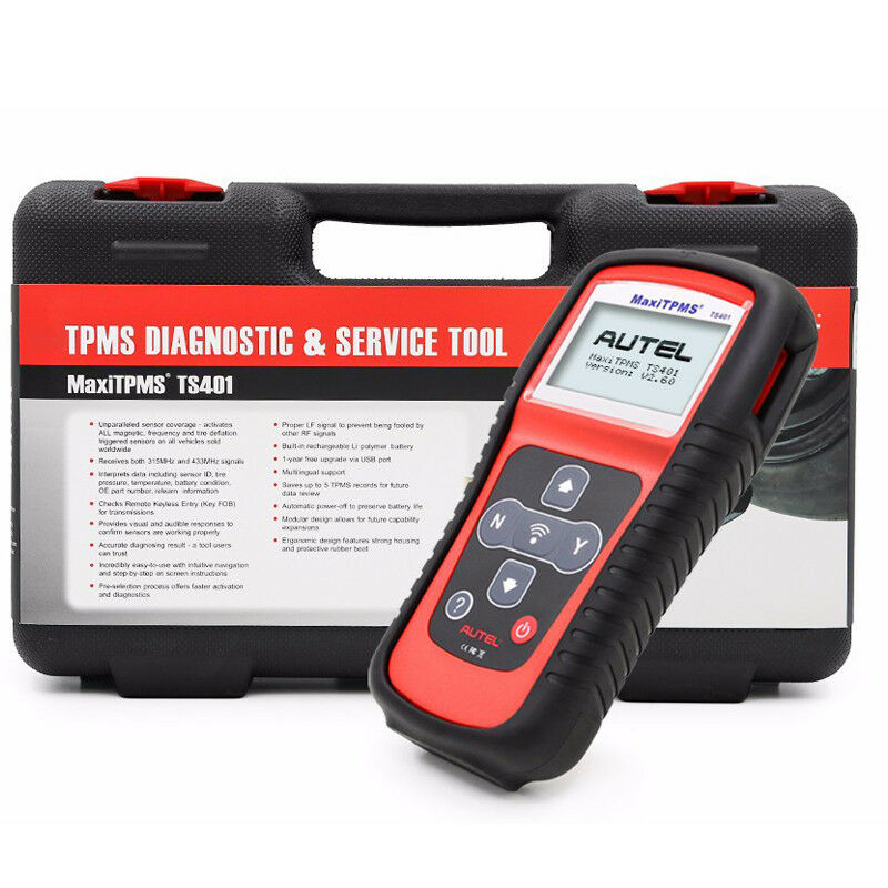 Autel Maxitpms TS401 TPMS Diagnostic Activate Relearn Tool Sensor Signals TesT Main image