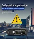 Universal GPS HUD in Car Heads Up Digital Display Speedometer Speed Warning