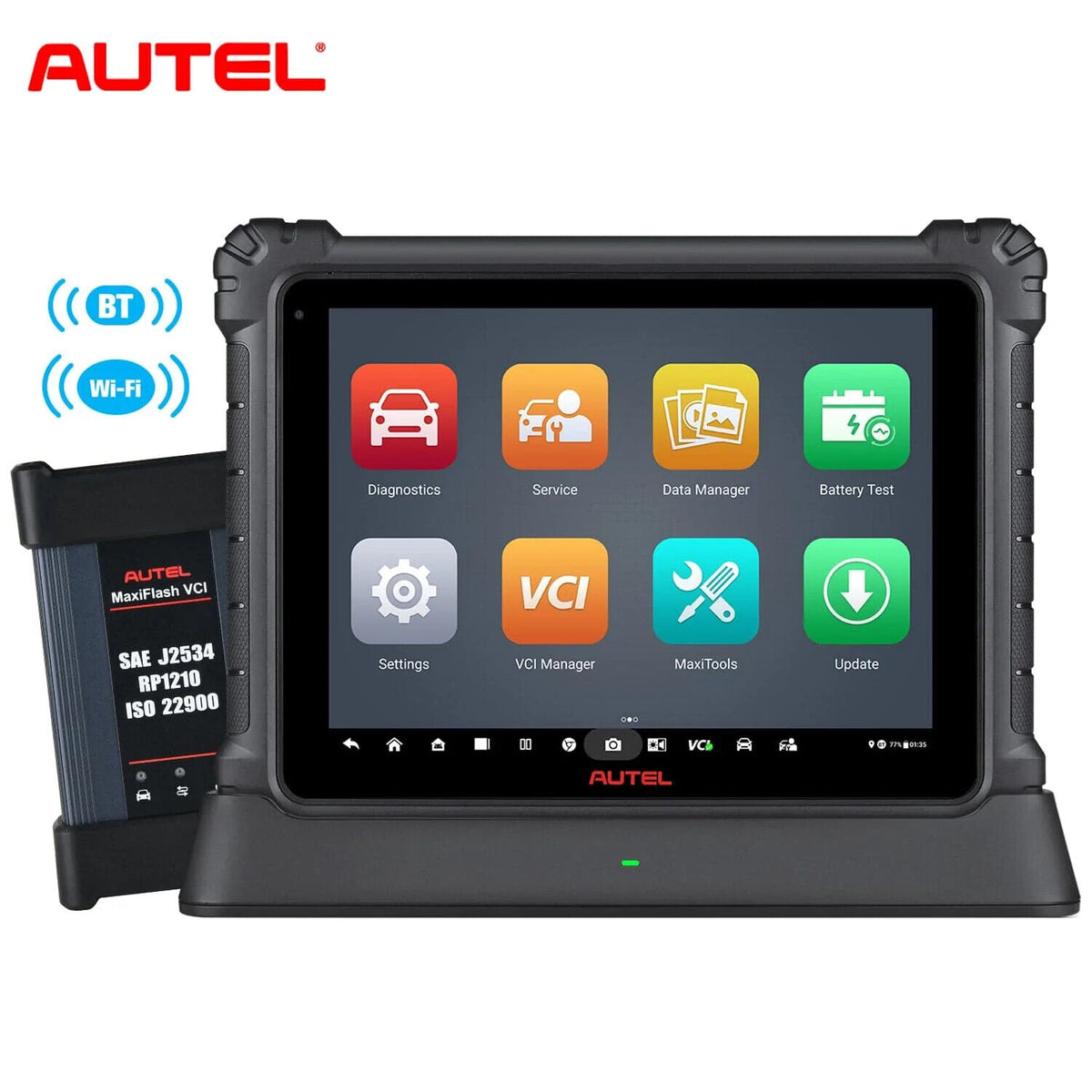 Autel MaxiCOM Ultra Lite Scannerwith Topology Mapping J2534 ECU - Auto Lines Australia