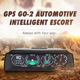S90 Car Inclinometer 4x4 GPS Speed HUD MPH KMH Slope Meter Off-road Compass