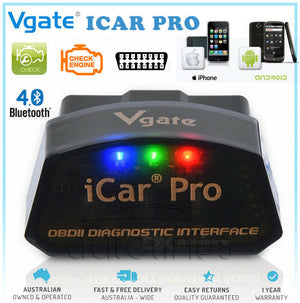 VGATE ICAR PRO Bluetooth 4.0 ELM327 OBD2 Car Diagnostic Scan Tool iPhone Android - Auto Lines Australia