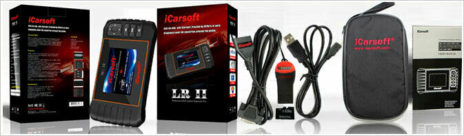 iCarsoft LR II Fits Land Rover & Jaguar OBD2 Diagnostic Code Reset Scanner Tool