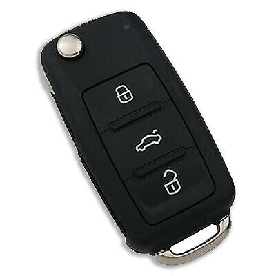 Fits VW VolksWagen 5G0 959 753AB Golf Polo Tour 3 Button Flip Remote Key FOB