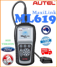 Load image into Gallery viewer, AUTEL ML619 ABS AIRBAG Diagnostic Auto Car Scanner Fault Code Reader Tool AL619