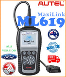 AUTEL ML619 ABS AIRBAG Diagnostic Auto Car Scanner Fault Code Reader Tool AL619