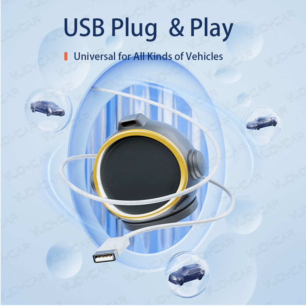 2024 Newest Smart GPS HUD Future-oriented Robot Design Digital Speedometer