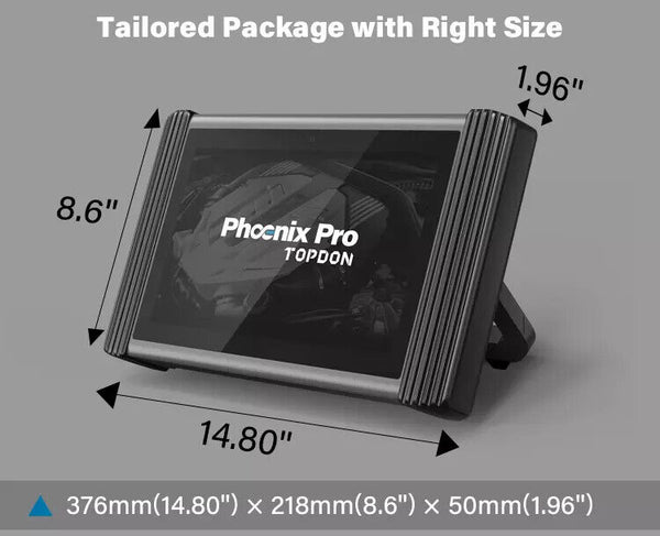 Topdon phoenix pro2 years free update obd2ecu programming system diagnostic tool - Auto Lines Australia