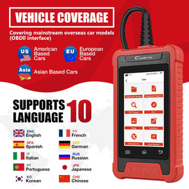 LAUNCH X431 Elite CRE202 Automotive OBD2 Diagnostic Tool with Full System Scan & Code Reading
