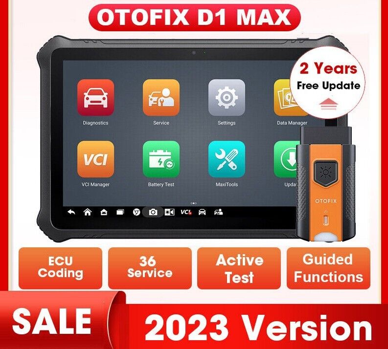 OTOFIX D1 MAX OBD2 Bi-directional Automotive Scan ECU Coding DTC PK MK906BT - Auto Lines Australia