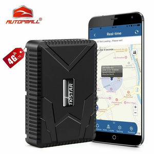 Car GPS Tracker 4G GPS Locator TKSTAR TK915 7800mAh Magnetic Fall Alarm Free APP