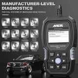 ANCEL BZ700 OBD2 Code Reader Professional for Mercedes for Benz All System ABS