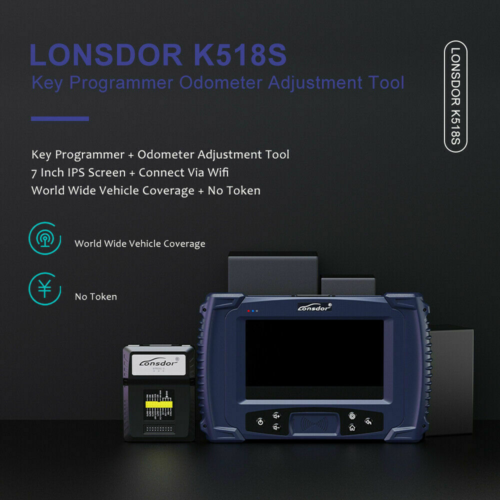 Lonsdor K518S Scanner IMMO Programmer Coding Anti-theft Diagnostic FEM/EDC - Auto Lines Australia
