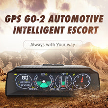 Load image into Gallery viewer, S90 Car Inclinometer 4x4 GPS Speed HUD MPH KMH Slope Meter Off-road Compass