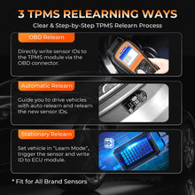 Load image into Gallery viewer, OTOFIX TireGo 808 TPMS Relearn Reset Diagnostic Tire Pressure Sensor Programming