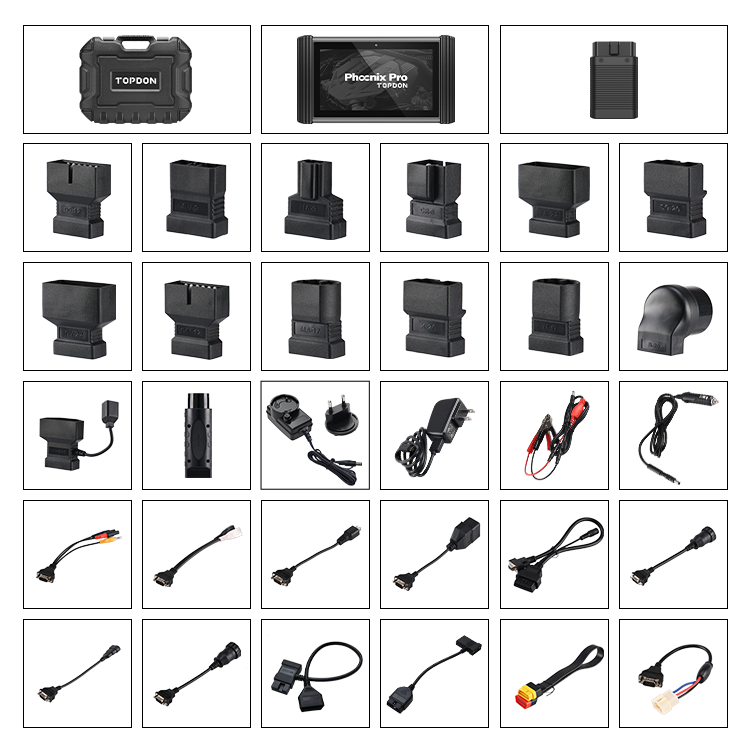 Topdon Pheonix Pro Diagnostic Scan Tool ECU Programming tool topdon phoenix pro Secondary image