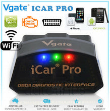 Load image into Gallery viewer, VGATE ICAR PRO WiFi ELM327 OBD2 Car Diagnostic Scan Tool iPhone Android - Auto Lines Australia