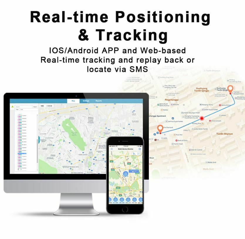 4G / 3G Mini Waterproof Kids GPS Tracker Car Bike Vehicle Real Time Tracking - Auto Lines Australia