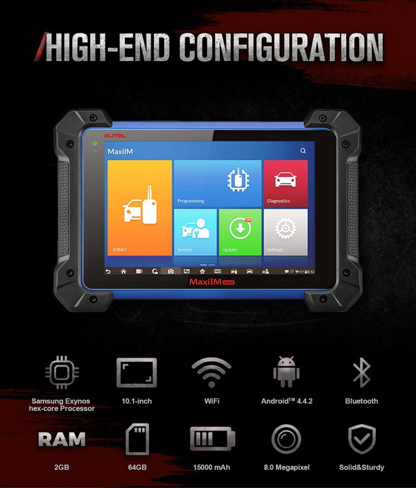 Autel MaxiIM IM608 PRO (with XP400 Pro) Diagnostic Tool ALL Lost KEY Programmer IMMO ECU Coding Scanner Tool - Auto Lines Australia