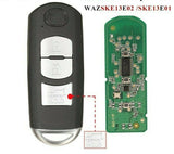 Fits Mazda 433MHz SKE13E-01 Complete Transponder Remote Key