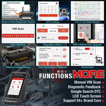 Load image into Gallery viewer, LAUNCH X431 CRB5001 OBD2 Scanner 12V Car Battery Tester Auto Diagnostic Tools - Auto Lines Australia