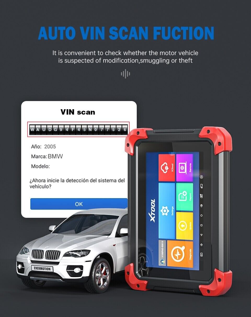 XTOOL Newest X100 PAD PLUS OBDII Car Diagnostic Tool X100 IMMO Programmer