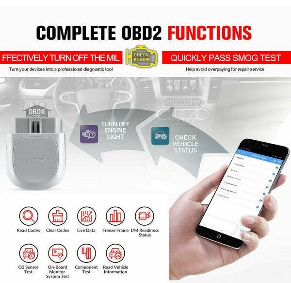 Autel AP200 Bluetooth OBD2 Diagnostic Scan Tool - Auto Lines Australia