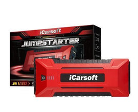 iCarsoft JS V30 12V Jump Starter 3000A Power Bank LED Light USB-C Fast Charge