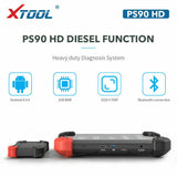 XTOOL PS90 HD OBD2 Truck for Heavy duty Free update online With Wifi/BT