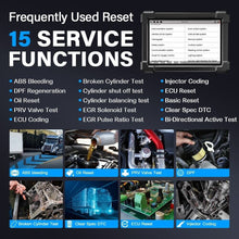 Load image into Gallery viewer, ANCEL X7 HD Heavy Duty Truck Scanner Full System 24V Diagnostic Tool OBD2 DPF