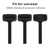 OBD2 Extension Cable 16Pin Male To Dual Female Diagnostic Connector Adapter 30