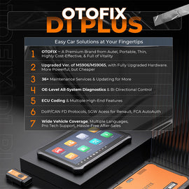 OTOFIX D1 Plus   Automotive Scanner Advanced ECU Coding Upgraded of D1 Pro - Auto Lines Australia