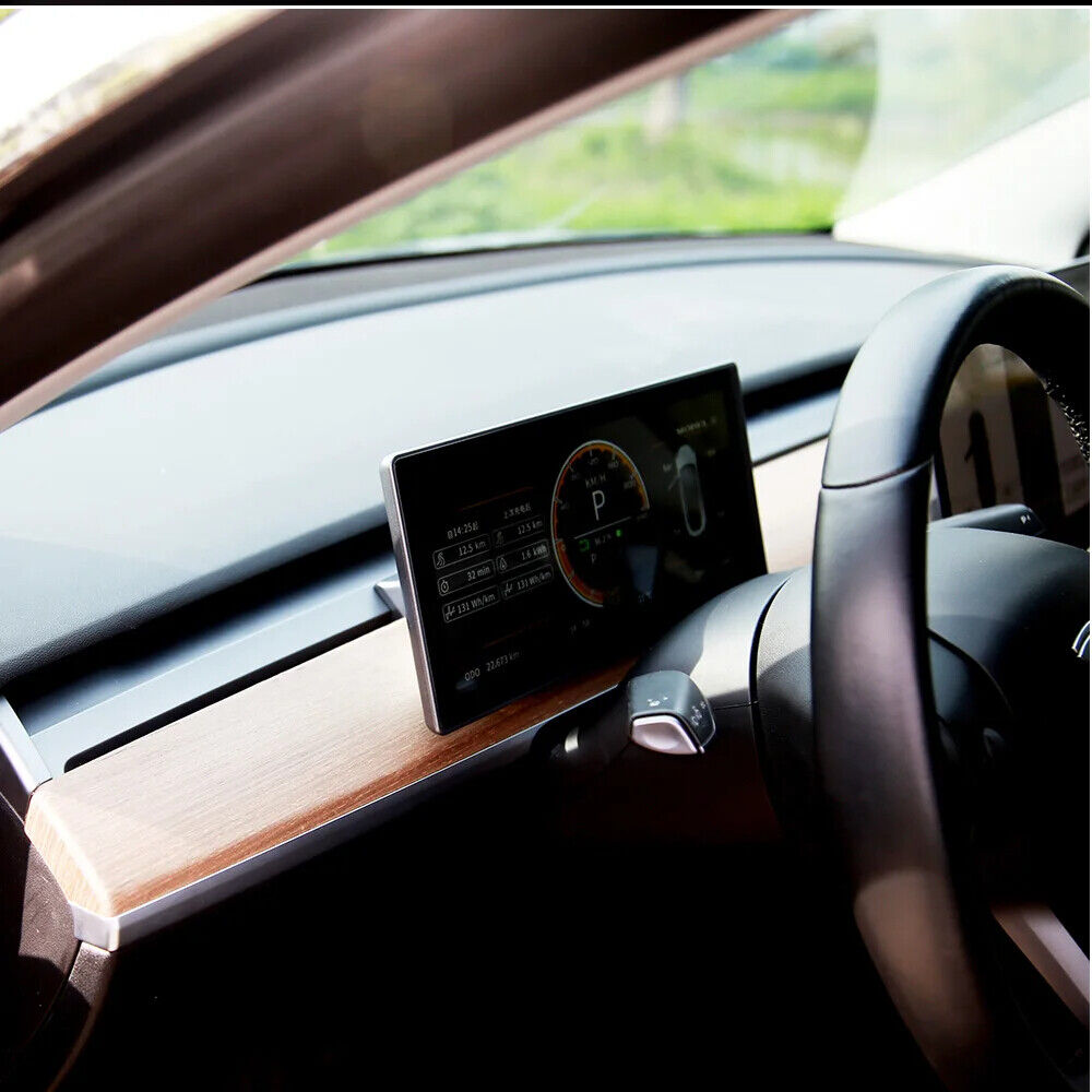 Digital HUD for Tesla Model 3 Performance On-board Computer LCD Display Speed