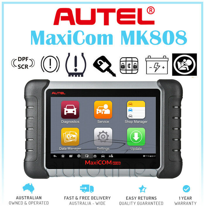 Autel MaxiCOM MK808 OBD2 All System - Auto Lines Australia 