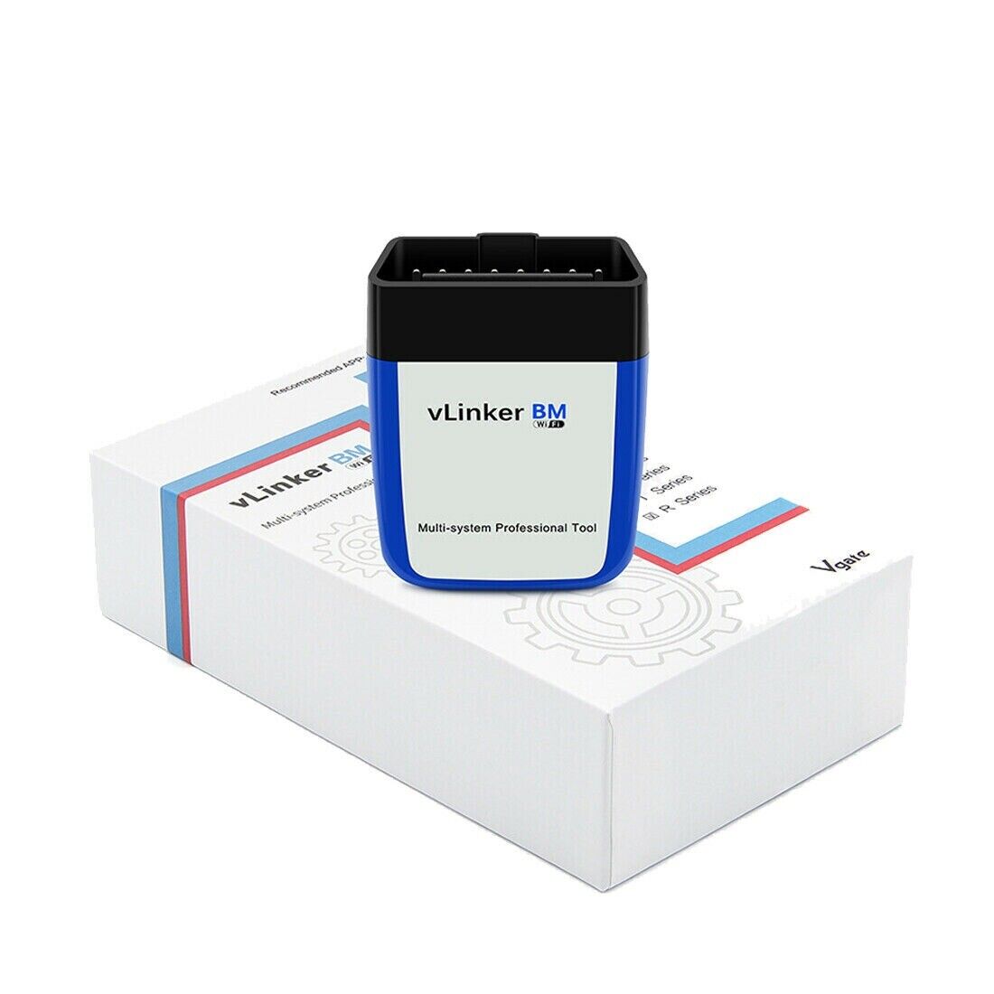 Vgate OBD2 vLinker BM+ V2.2 Bimmercode For BMW Diagnostic Scanner Bluetooth WIFI - Auto Lines Australia Main image