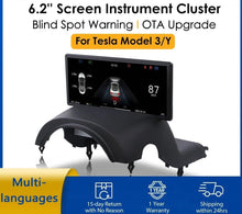 Load image into Gallery viewer, 6.2inch Model Y 3 Display Dashboard Instrument Blind Spot Monitoring Auto Pilot