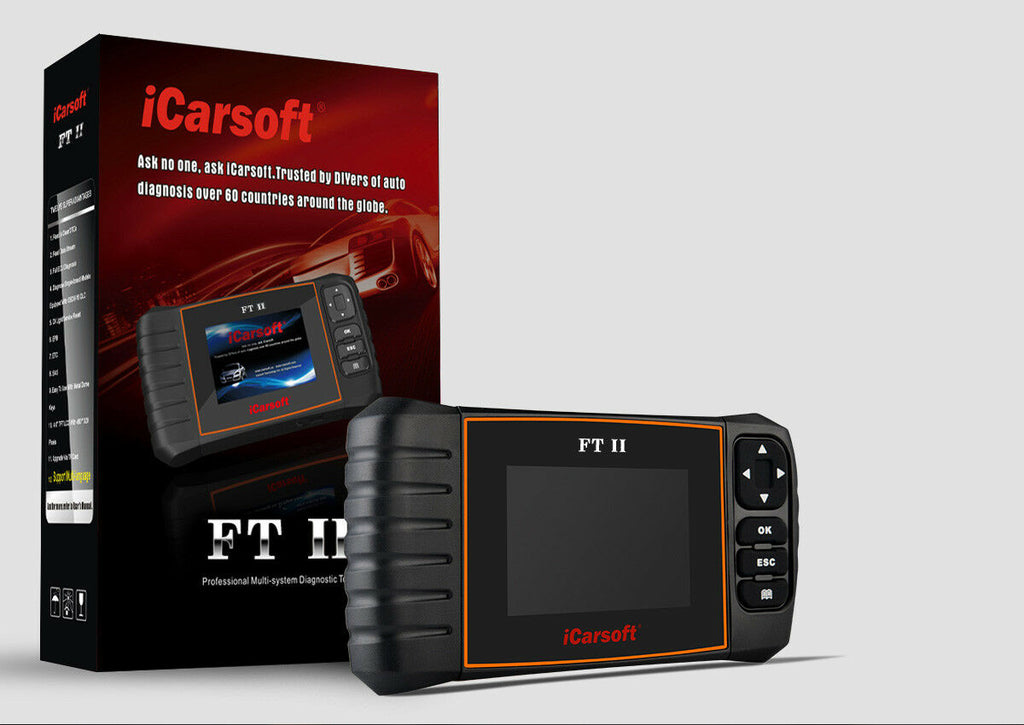 iCarsoft FT II Fits FIAT ALFA ROMEO OBD2 Code Reset Diagnostic Scanner Tool